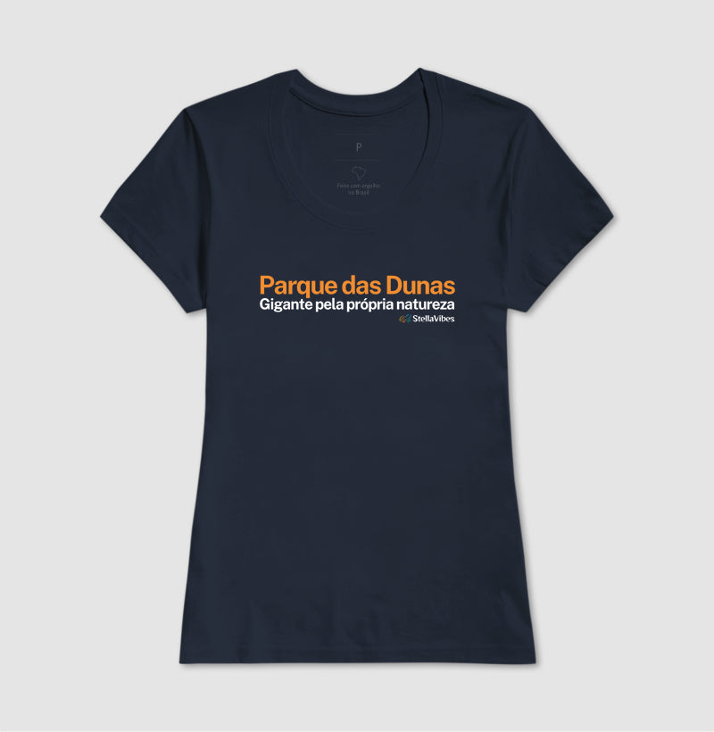 Camiseta Parque das Dunas (Verde / Azul)