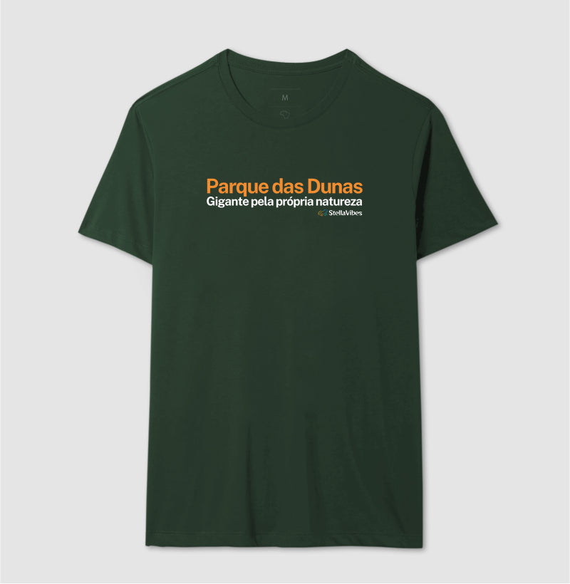 Camiseta Parque das Dunas (Verde / Azul)