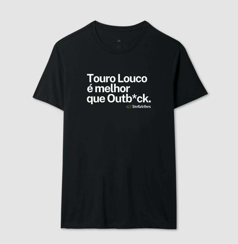 Camiseta Touro Louco (Várias cores)