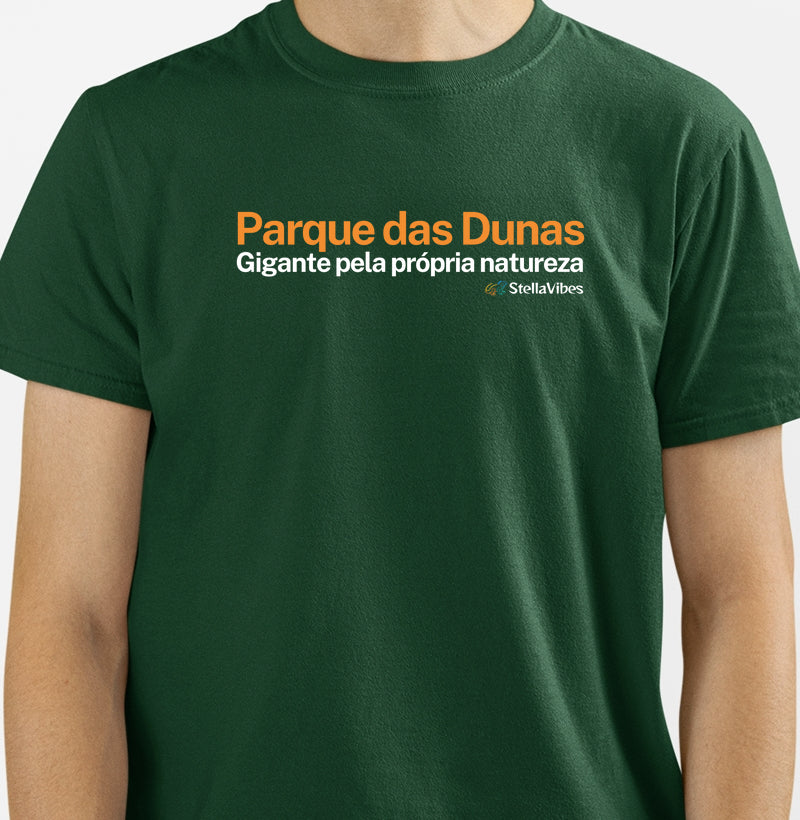 Camiseta Parque das Dunas (Verde / Azul)
