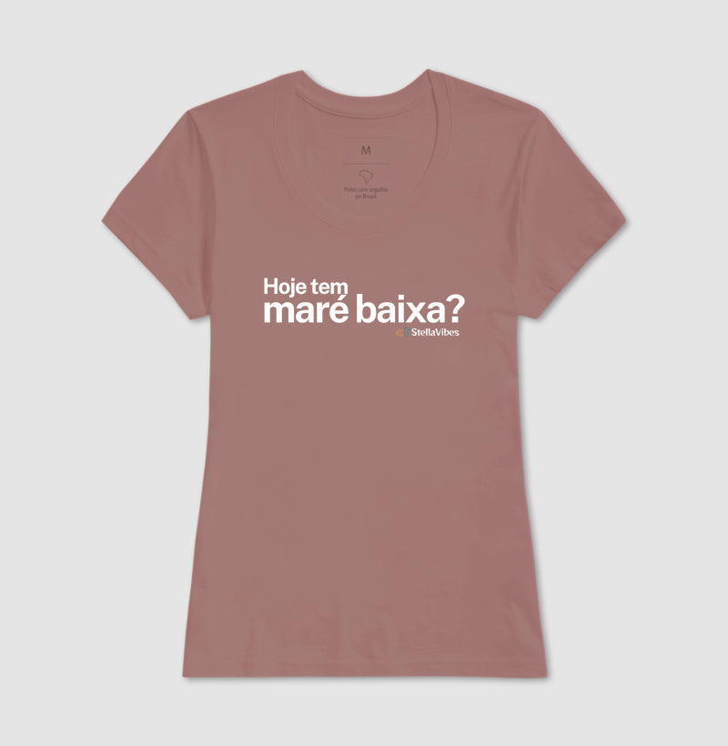 Camiseta Maré Baixa (Várias cores)