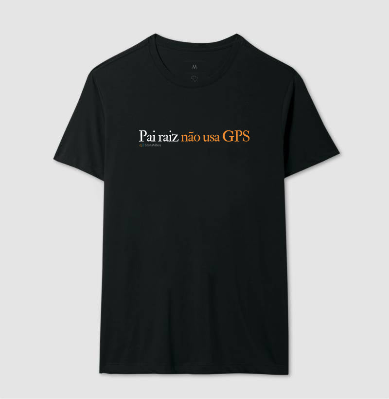 Camiseta Pai Raiz (Preta / Verde)