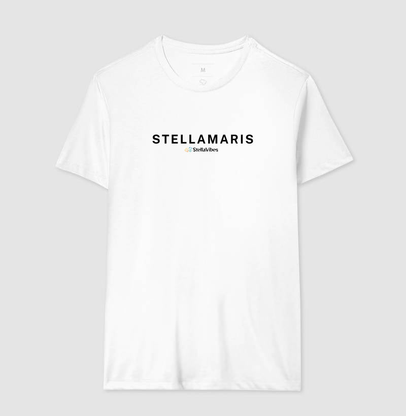 Camiseta StellaMaris (Branca / Cinza)