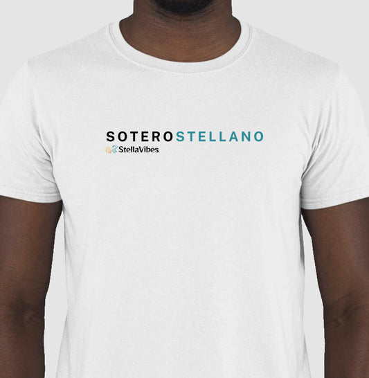Camiseta Soterostellano (Branca / Cinza)