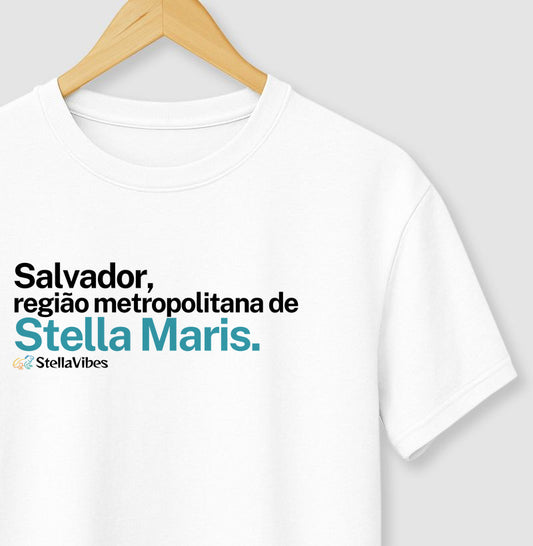 Camiseta Região Metropolitana (Branca / Cinza)
