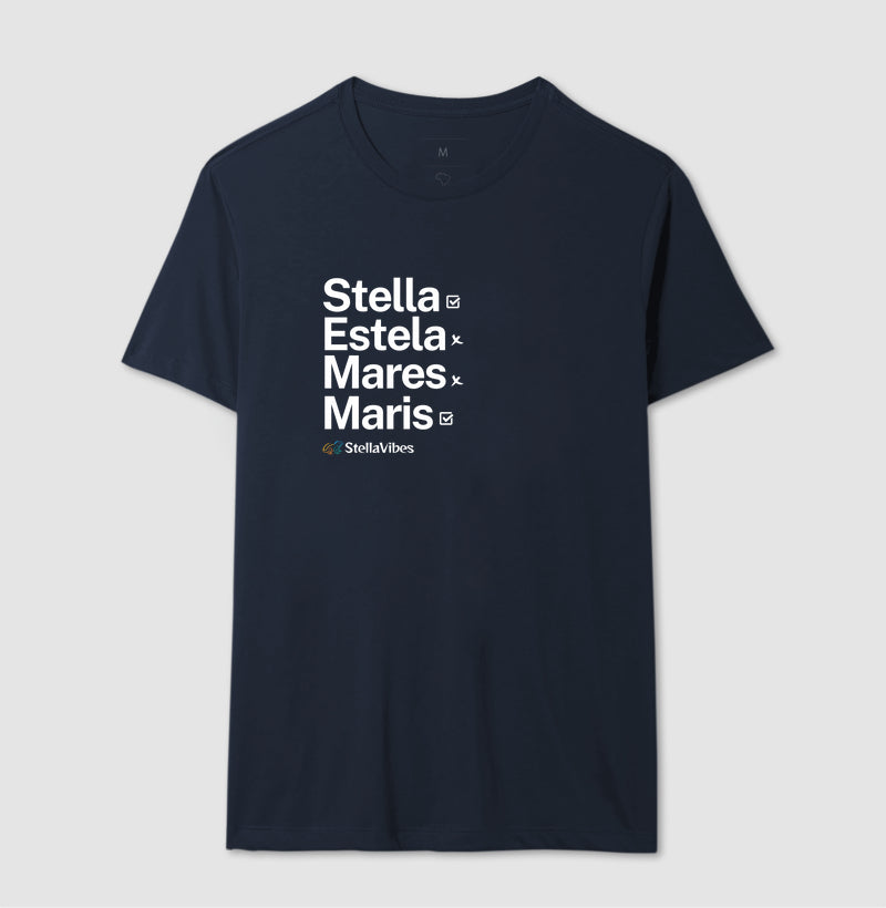 Camiseta Stella Estela Mares Maris (Várias cores)