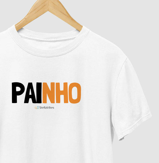 Camiseta Painho (Branca / Cinza)