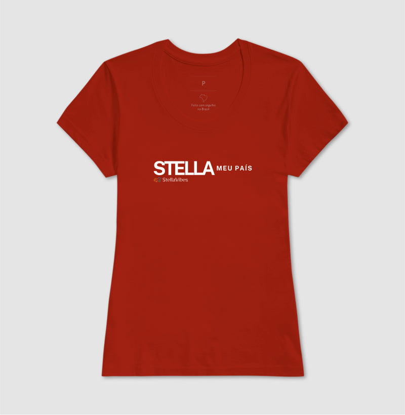Camiseta Stella Meu País (Várias cores)
