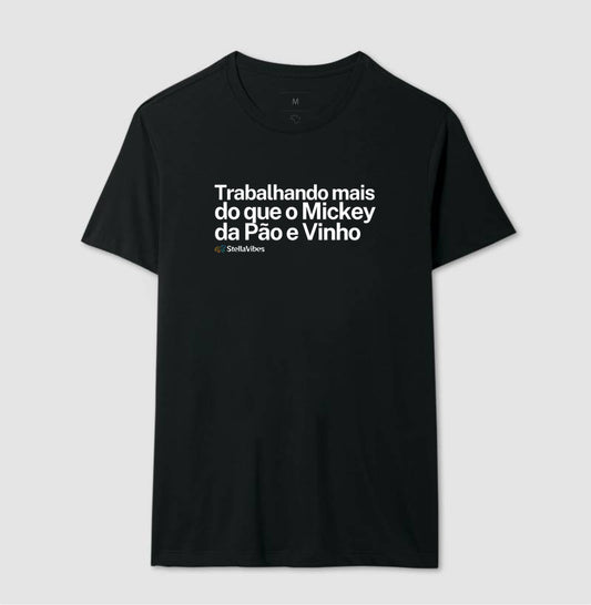 Camiseta Mickey da Pão e Vinho (Várias cores)