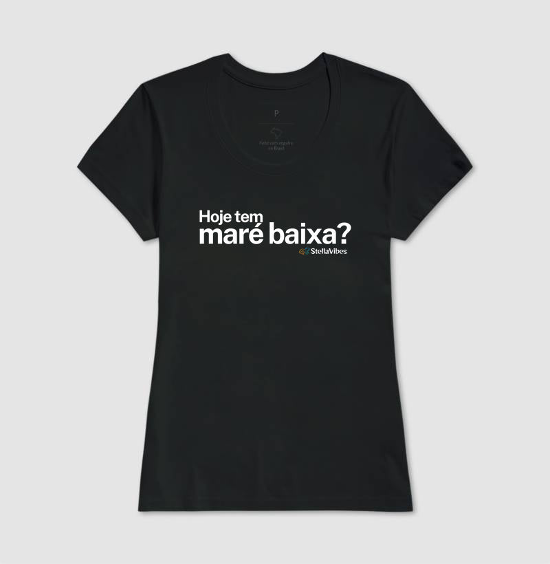 Camiseta Maré Baixa (Várias cores)