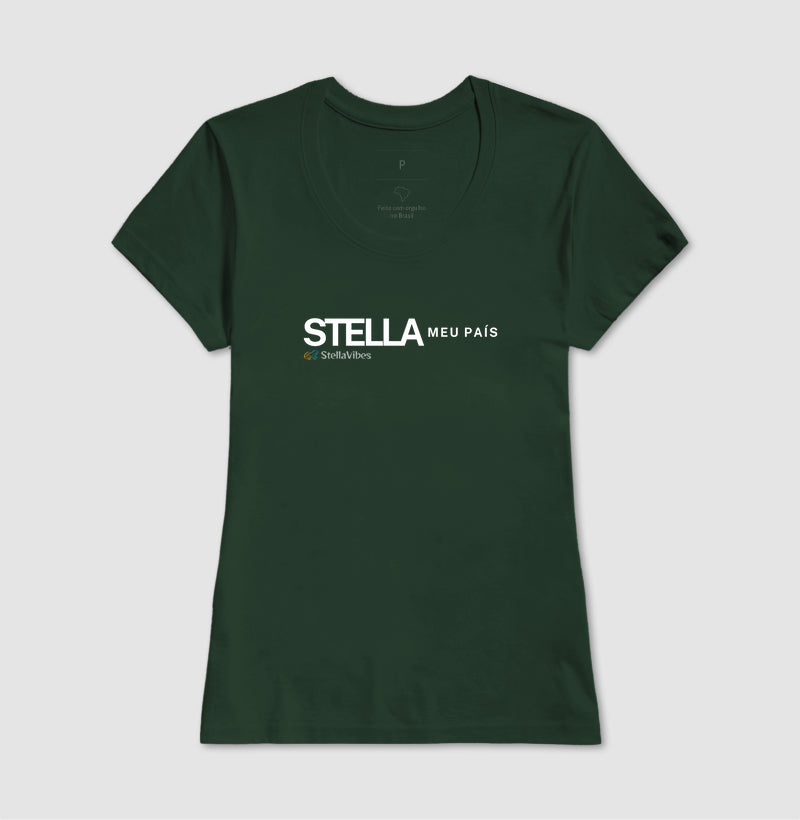 Camiseta Stella Meu País (Várias cores)