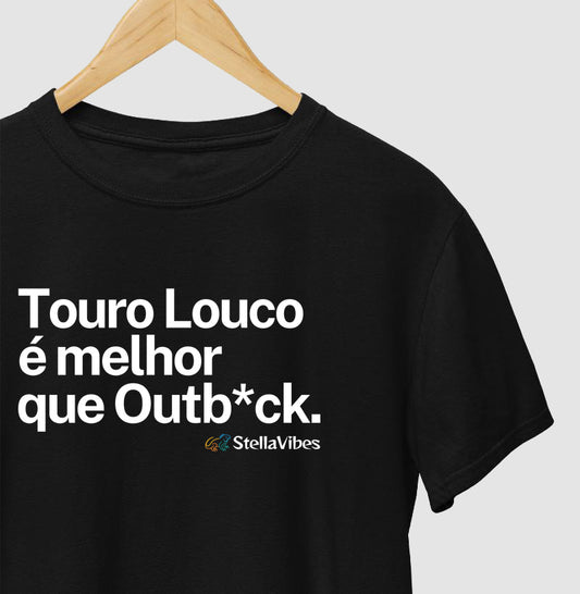 Camiseta Touro Louco (Várias cores)