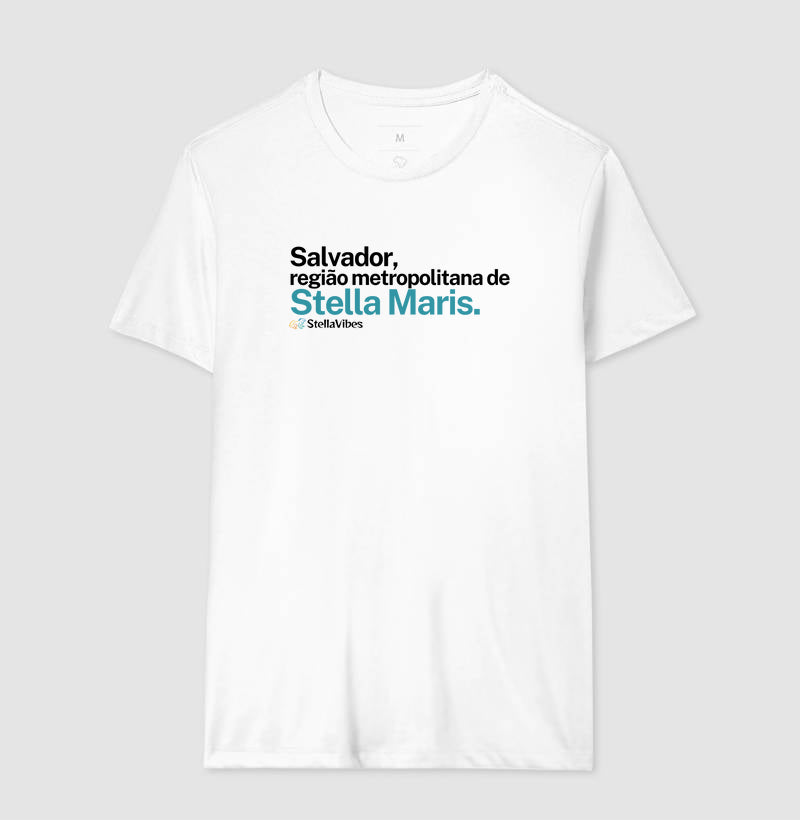 Camiseta Região Metropolitana (Branca / Cinza)