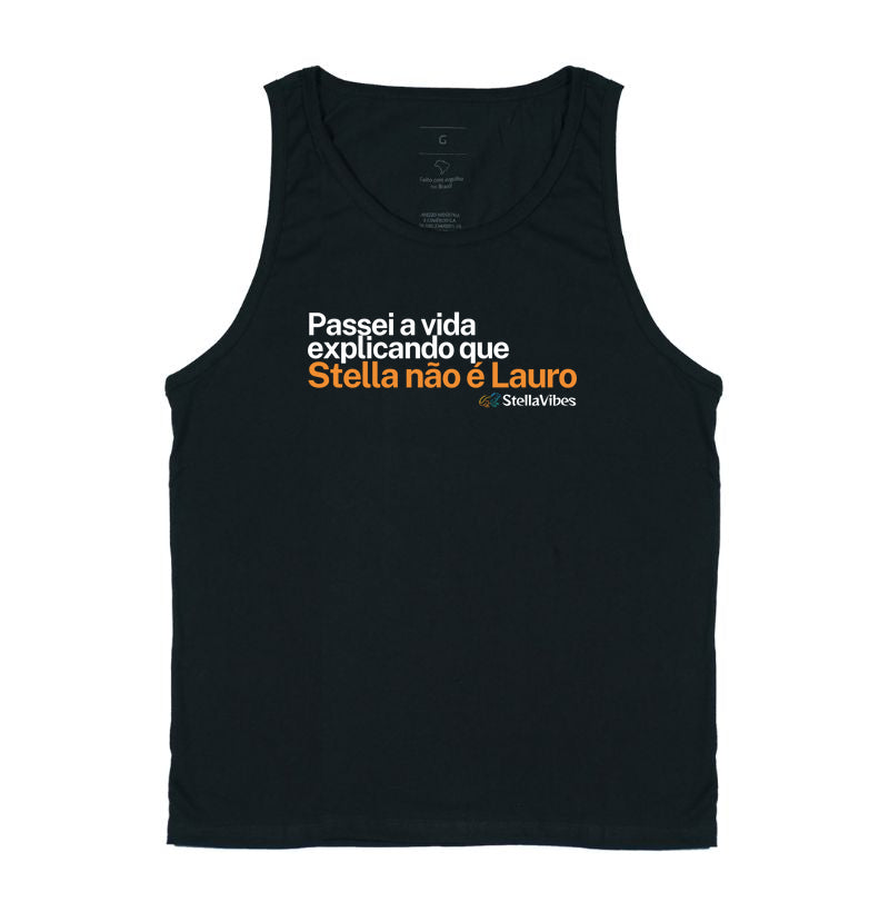Regata Stella Não é Lauro (Várias cores)