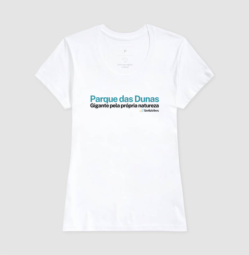 Camiseta Parque das Dunas (Branca)
