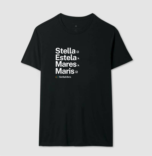 Camiseta Stella Estela Mares Maris (Várias cores)