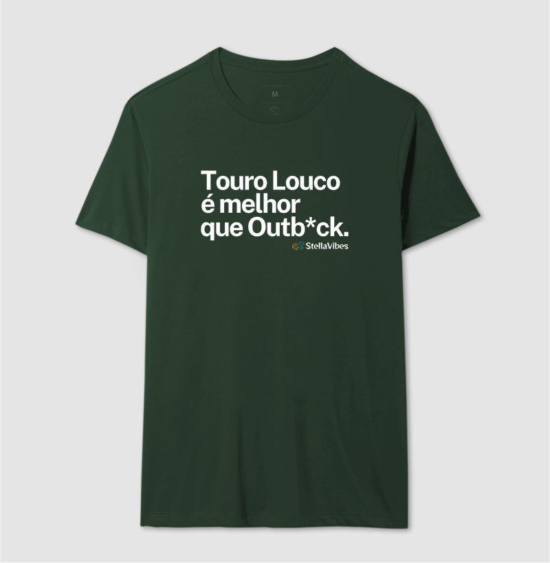 Camiseta Touro Louco (Várias cores)