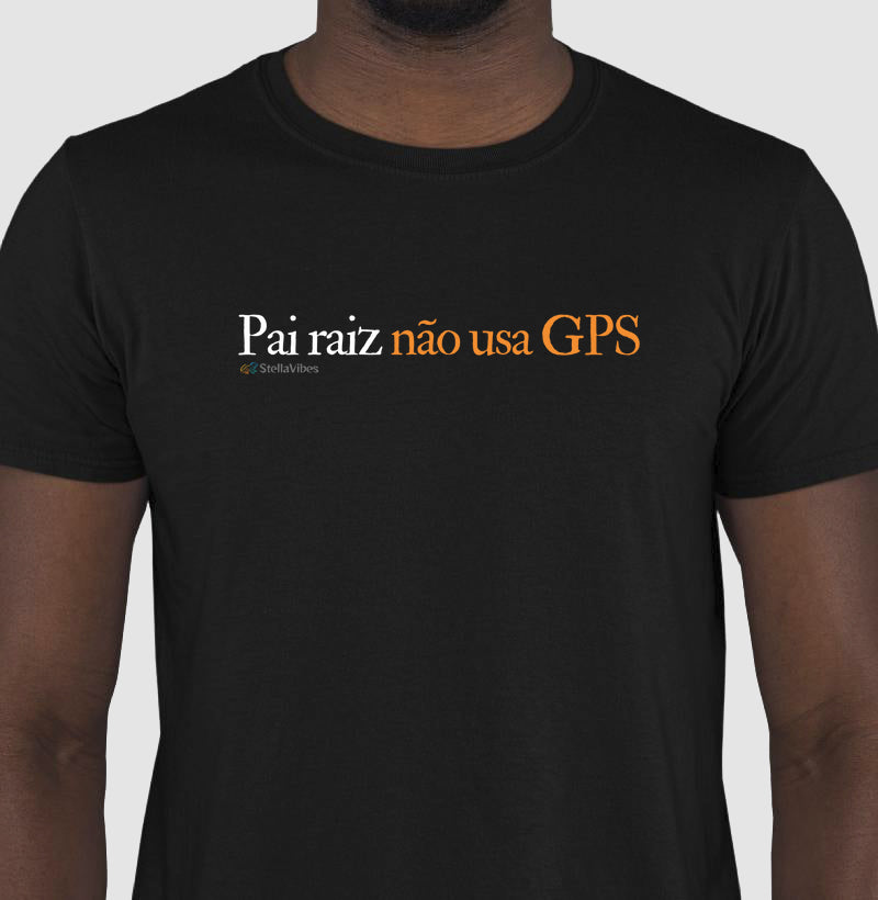 Camiseta Pai Raiz (Preta / Verde)
