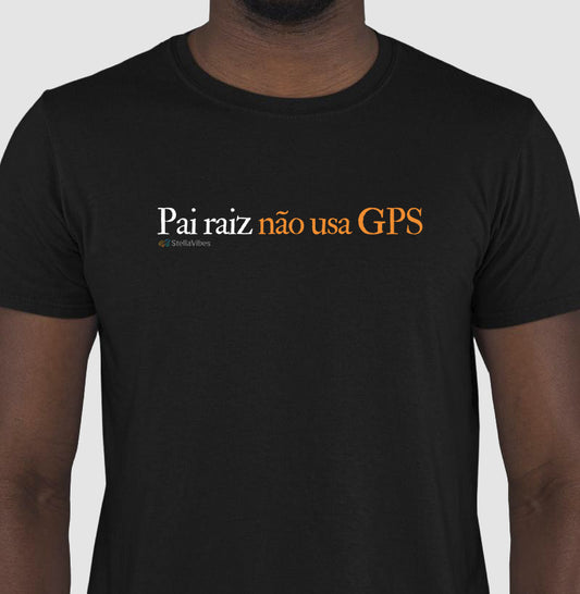 Camiseta Pai Raiz (Preta / Verde)