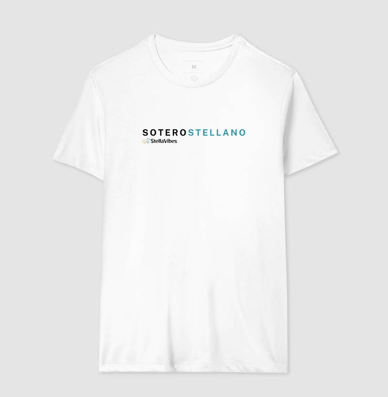 Camiseta Soterostellano (Branca / Cinza)