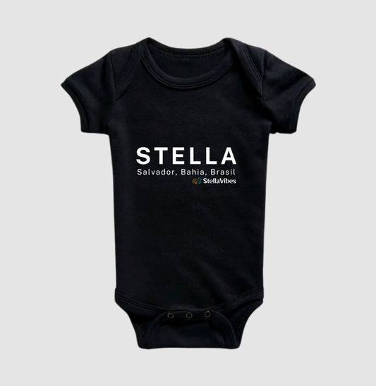 Body Infantil Stella, Bahia, Brasil (Várias cores)