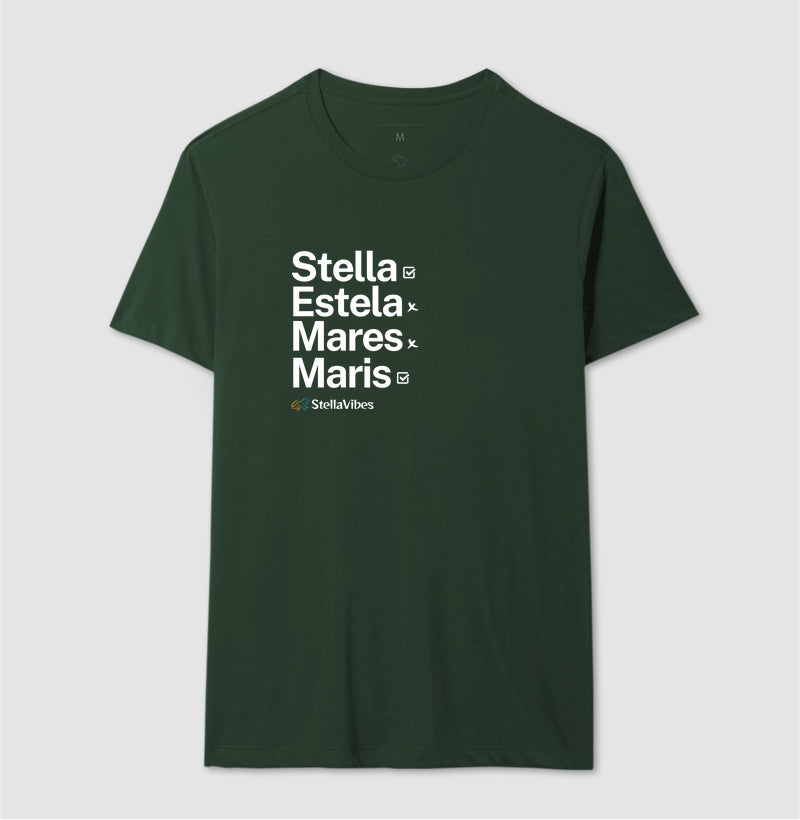 Camiseta Stella Estela Mares Maris (Várias cores)