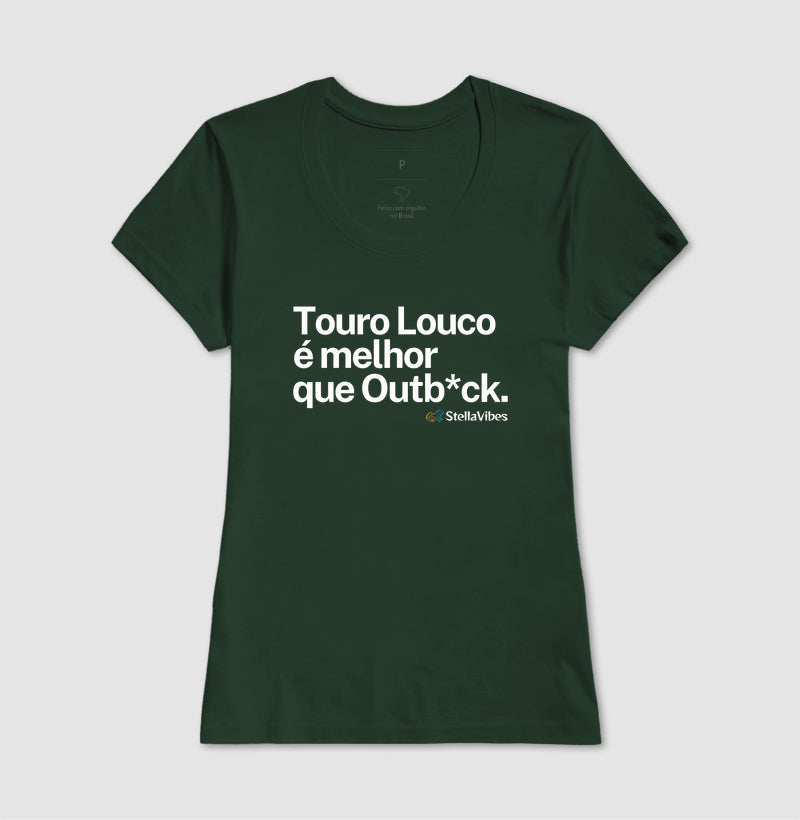Camiseta Touro Louco (Várias cores)