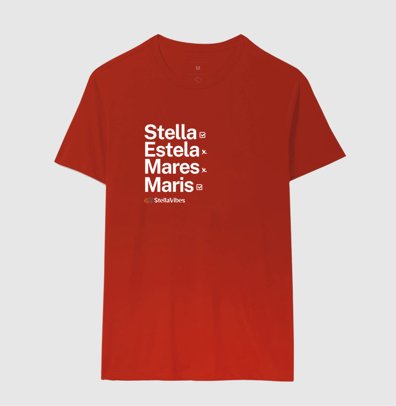 Camiseta Stella Estela Mares Maris (Várias cores)
