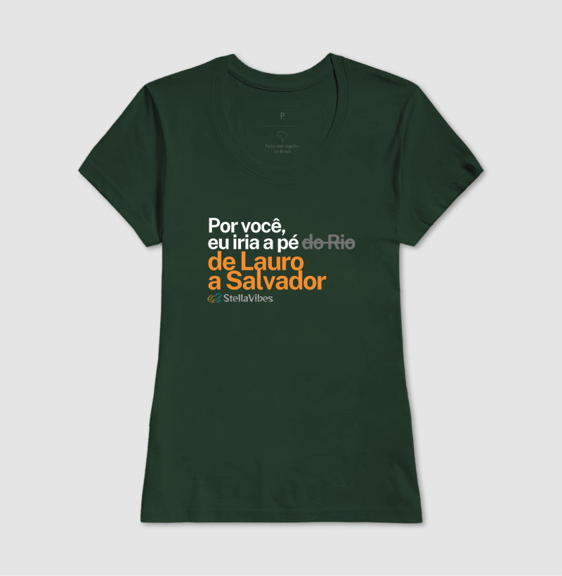 Camiseta Por Você (Várias cores)