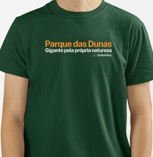 Camiseta Parque das Dunas (Verde / Azul)