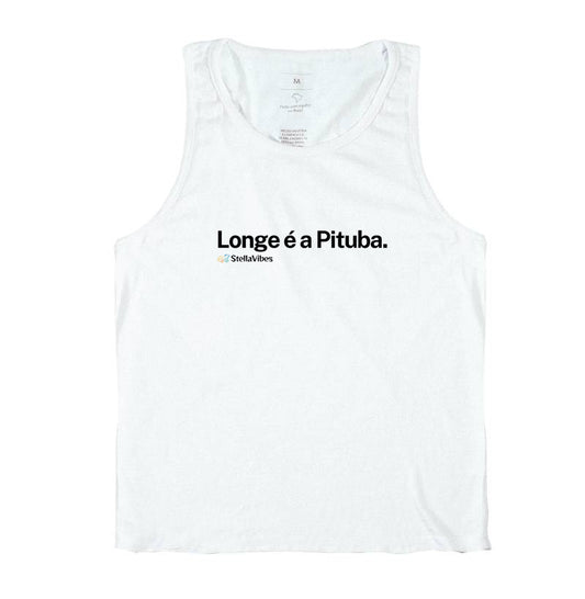 Regata Longe é a Pituba (Branca / Cinza)